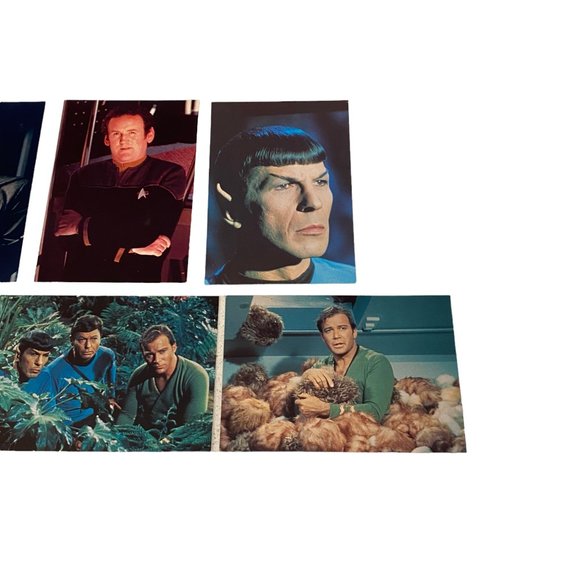 Sar Trek Vintage Paramount Postcards and Photo Lot (5 Postcards, 1 Photo) - Picture 3 of 6